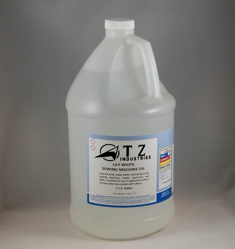 ATZ Industries Sewing Machine Oil ~ Lily White (Gallon) - Image 1
